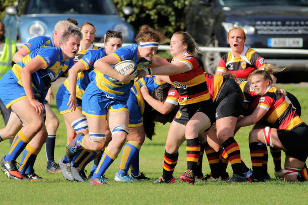 Kenilworth Women put in a strong display, despite the 40-0 scoreline (Image via Tim Nunan)