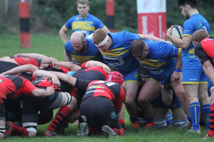 Kenilworth came from 12-0 down to beat West Newbold in the Midlands West One (Image via Willie Whitesmith)