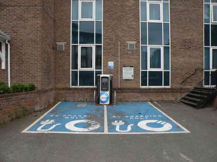 The Holiday Inn does have some electric charging facilities for residents use