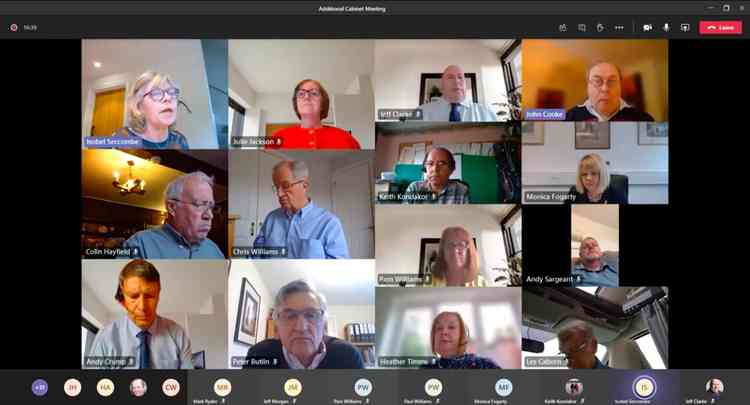 Councillors met virtually to discuss the 48-page plan