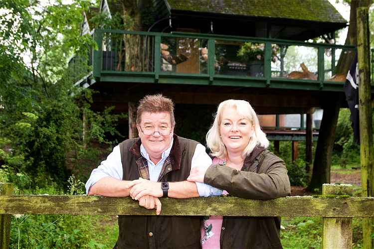 Winchcombe Farm Holidays owners Steve Taylor and Jo Carroll