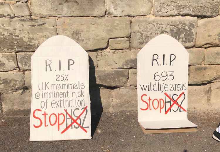 "HS2 will damage or destroy 108 ancient woodlands, 5 internationally protected wildlife sites, 693 local wildlife sites and 33 SSSIs"