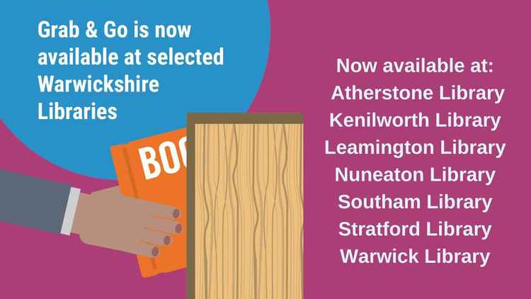 Kenilworth and Southam libraries are the latest to offer 'Grab and go'