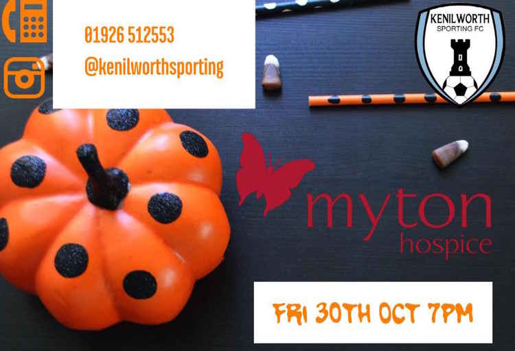 Kenilworth Sporting FC have announced that places are now open for their Halloween Charity Quiz