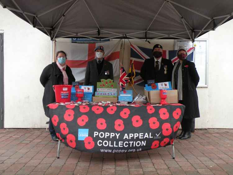 The appeal also has a stand outside WHS in Talisman Square