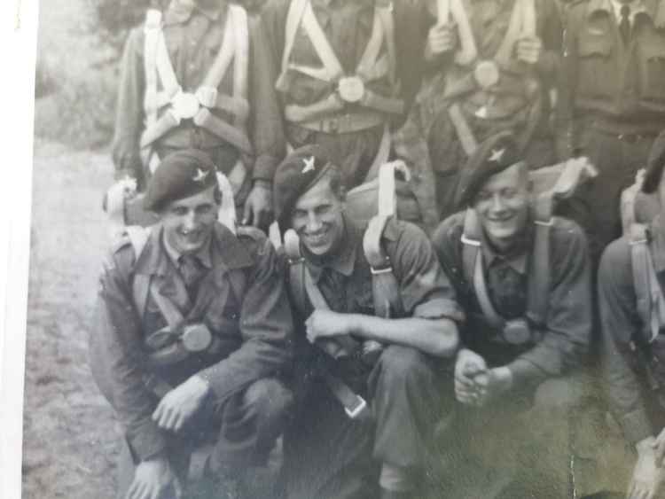 Middle - Cpl William Johnston (Joe's Grandad) served in the Paras in Palestine 1948-49