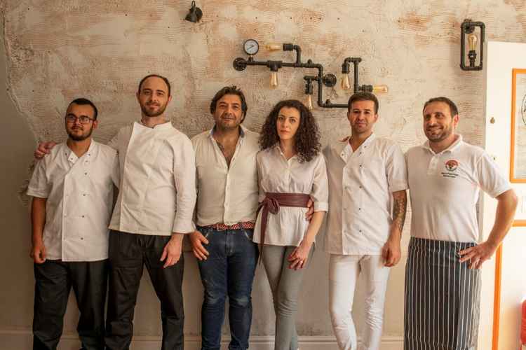 Jose Ribeiro, Geanina Lacraru and the We Love Pizza team