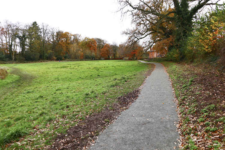 Paths in Abbey Fields have been resurfaced as part of the most recent works in the park