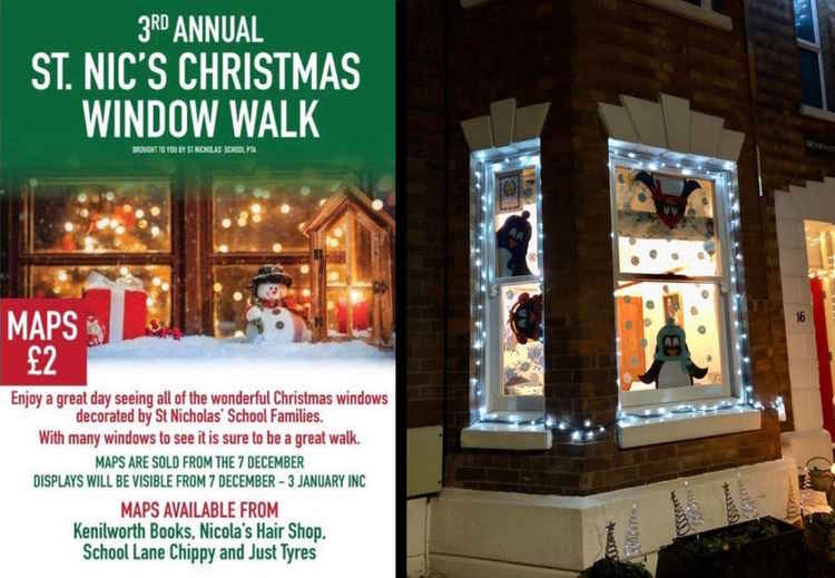 The PTA at St Nicholas Primary School are hosting their third annual window walk