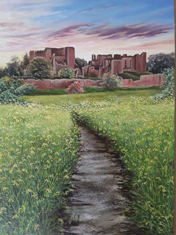 'Kenilworth Castle in Bloom' Louise Hutton