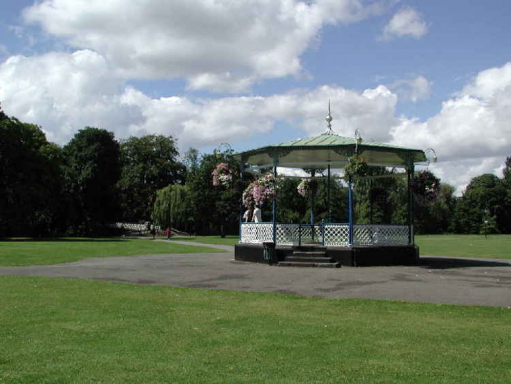 The gig will be played at the band stand at the Pump Room Gardens