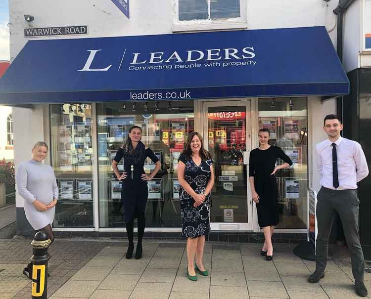 Staff at Leaders Ltd. Kenilworth