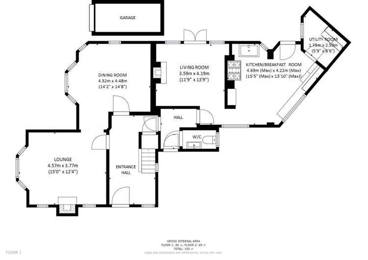 Downstairs Floor Plan