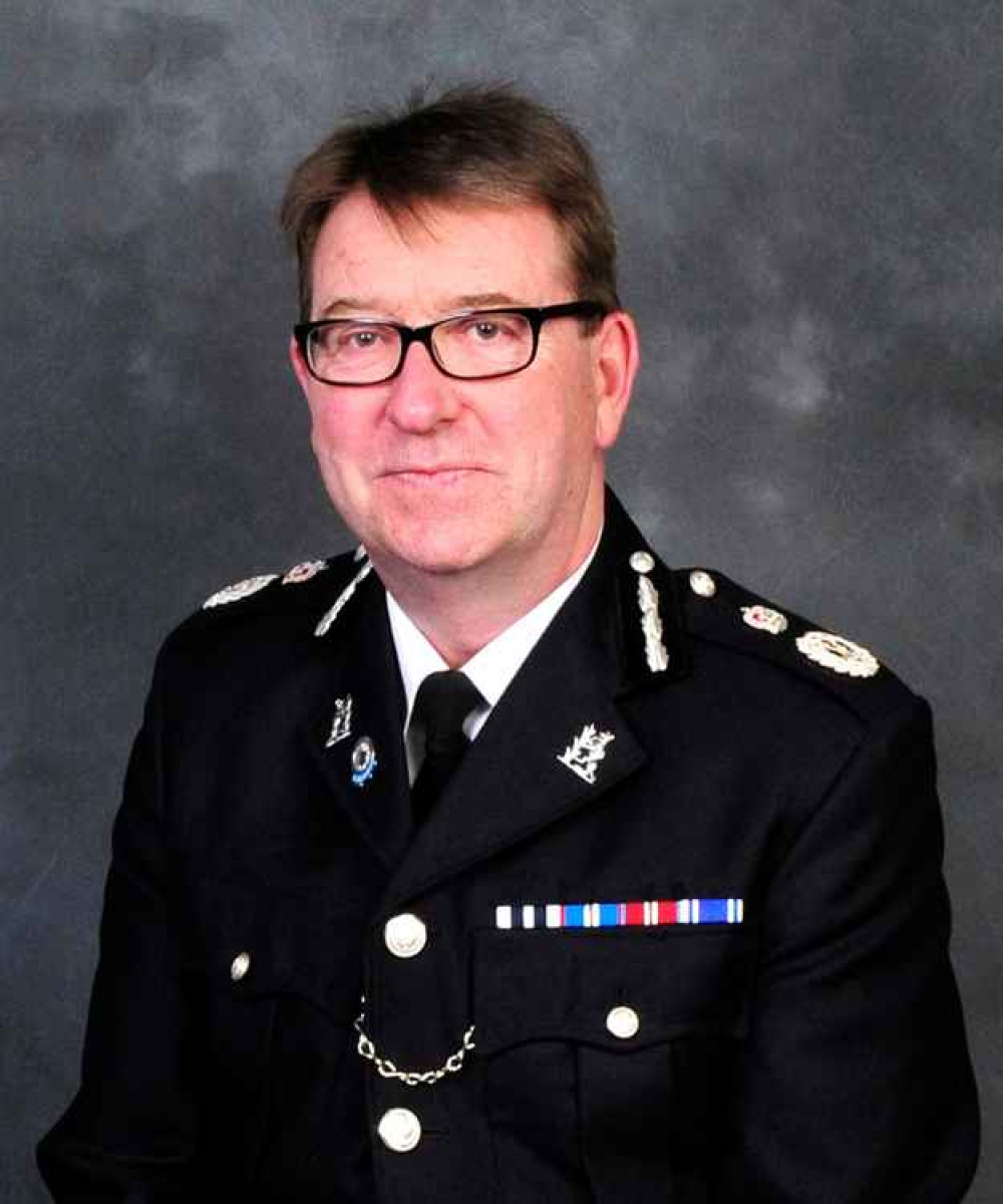 Warwickshire Police Chief Constable Martin Jelley