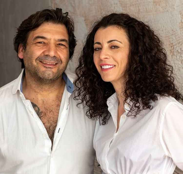 We Love Pizza owners Jose Ribeiro and Geanina Lacraru