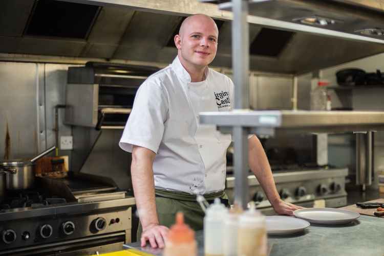 Luke Haddow - Head Chef at the Virgins and Castle