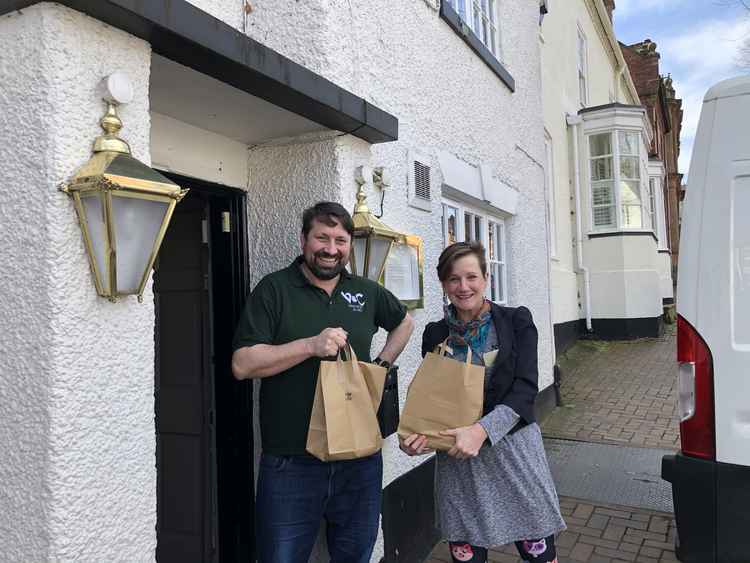 The V&C has been one of many Kenilworth pubs cooking regular hot meals for vulnerable members of the community during lockdown