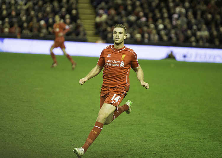 Captain of Liverpool Football Club Jordan Henderson sent a motivational video to staff and students at Kenilworth School (Copyright John Jones https://commons.wikimedia.org/wiki/File:Jordan_Henderson_20141221.jpg)