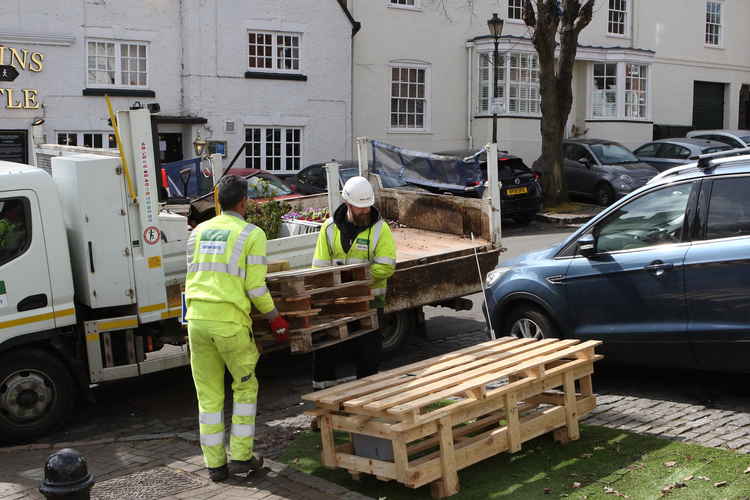 WCC said the parklet was removed due to 'safety concerns' and licensing issues