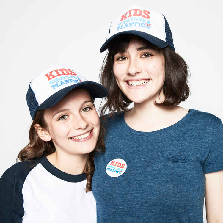 'Kids Against Plastic' sisters Amy and Ella Meek