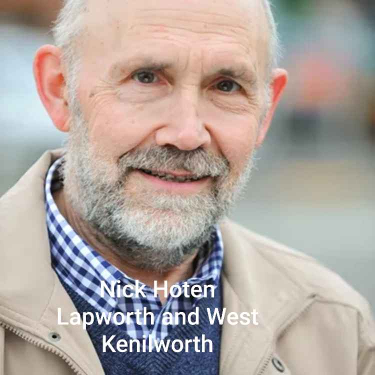 Nick Hoten will stand in Lapworth and West Kenilworth