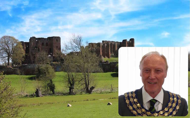 Cllr Peter Jones (insert) will be the Mayor of Kenilworth until May 2022