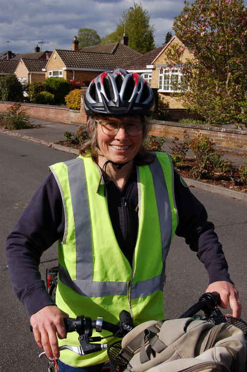 As the popularity of the packs grew, so did Jennifer's cycling commute!