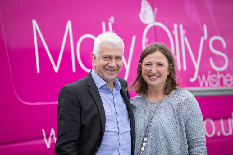 Charity founders Rachel and Tim Ollerenshaw