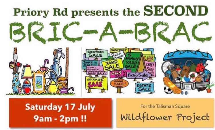 Taking place on Saturday, July 17 the sale will be raising money for the Talisman Wildflower Project