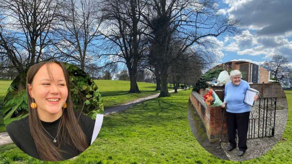 The Kenilworth 'Women of Empowerment' walk will feature Kenilworth locals Molly Bufton Stear (left) and Margaret Kite (right)