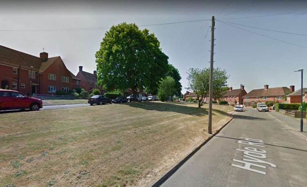 The delivery van was stolen whilst completing its rounds on Hyde Road, Kenilworth (Image via google.maps)