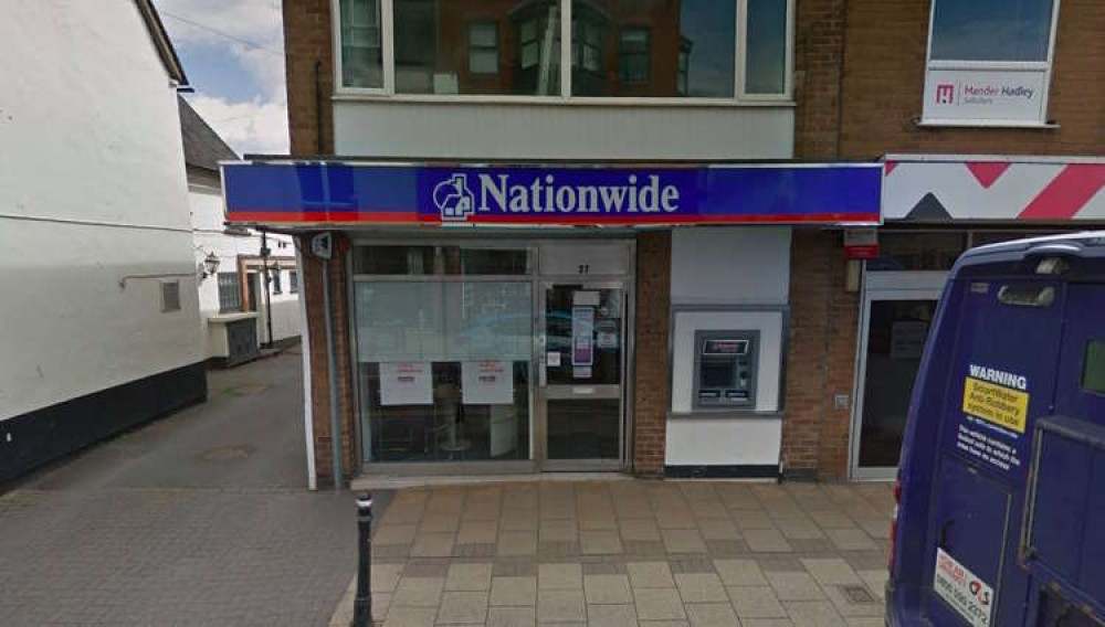 The Kenilworth branch of Nationwide will have reduced opening from the end of November (Image via google maps)