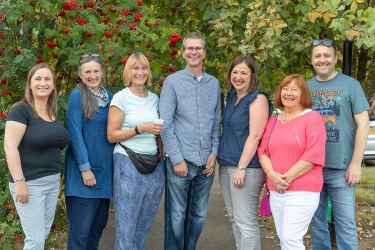 Some of the organising committee Jane Robbins, Jolande Hancock, Lou Simpson, Stuart Kettell, Rachel Ollerenshaw, Jennie Long and Jason Sammon. Photo by Victoria Jane Photography.