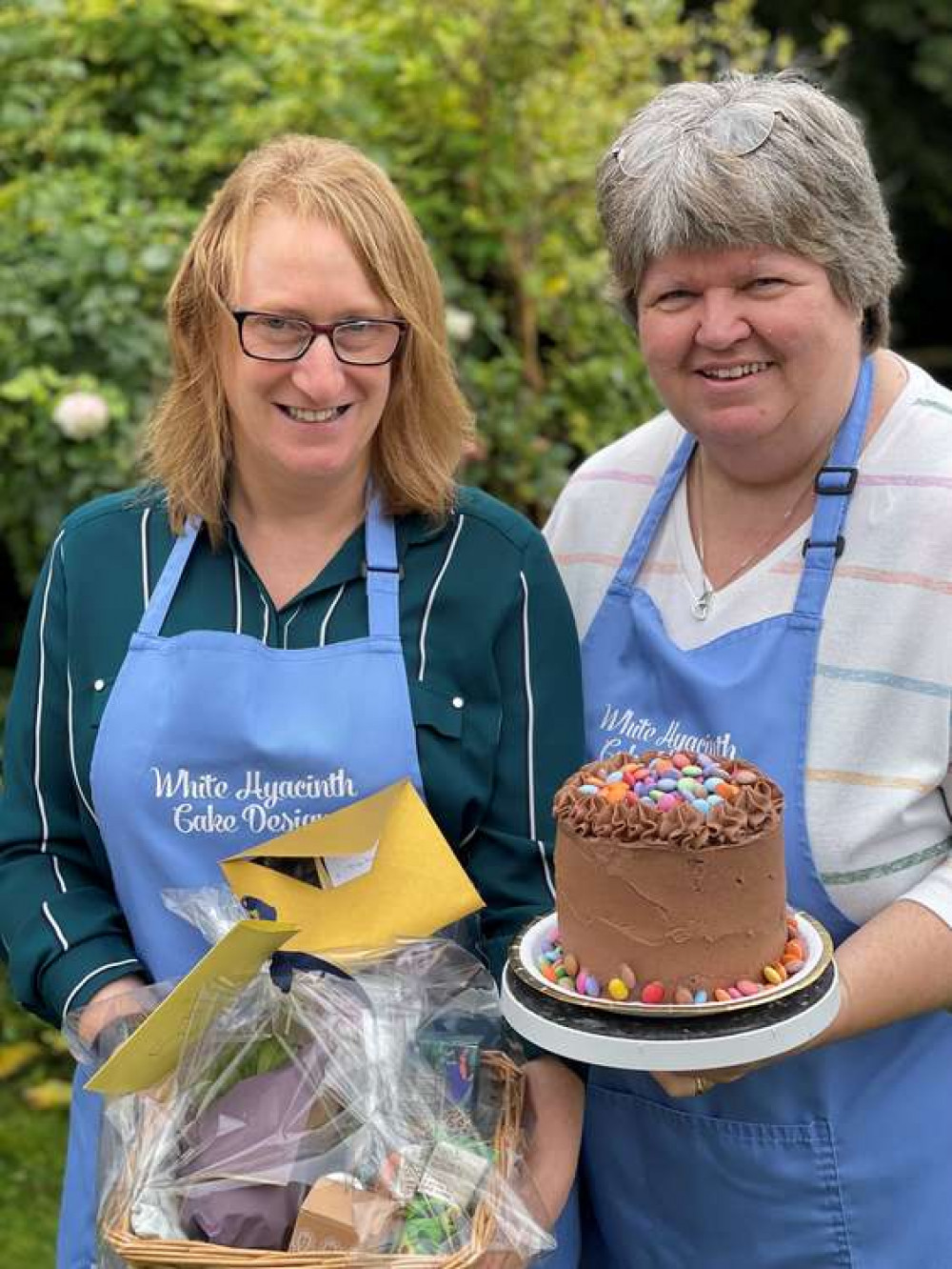 L-R Katie Steele and Debra Goodwin of Hyacinth Cake Design.