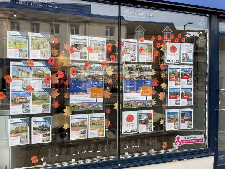 The window display in Sheldon Bosley Knight, The Square