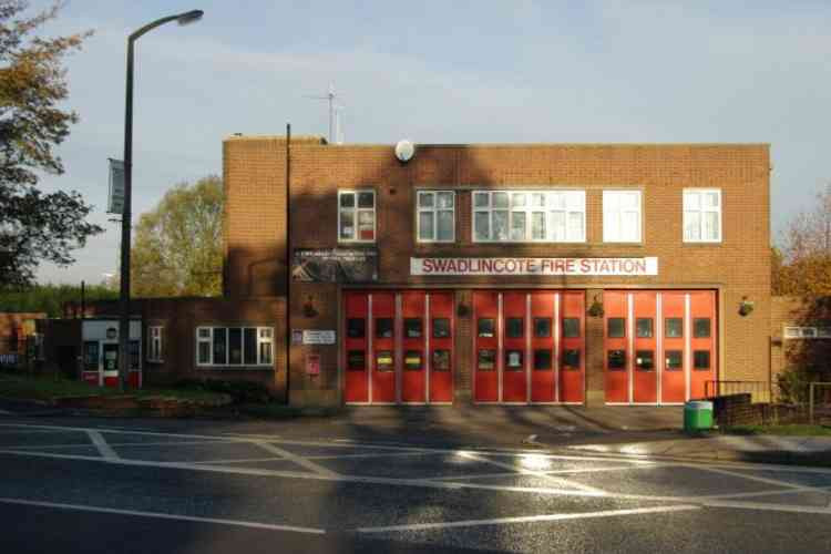 Photo: Swadlincote Fire Station Facebook Page