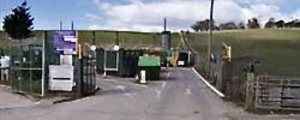 The recycling centre at Newhall