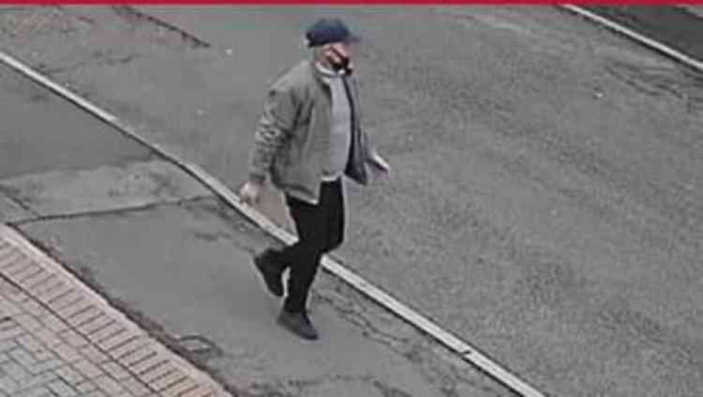 Swadlincote Police want to speak to this man