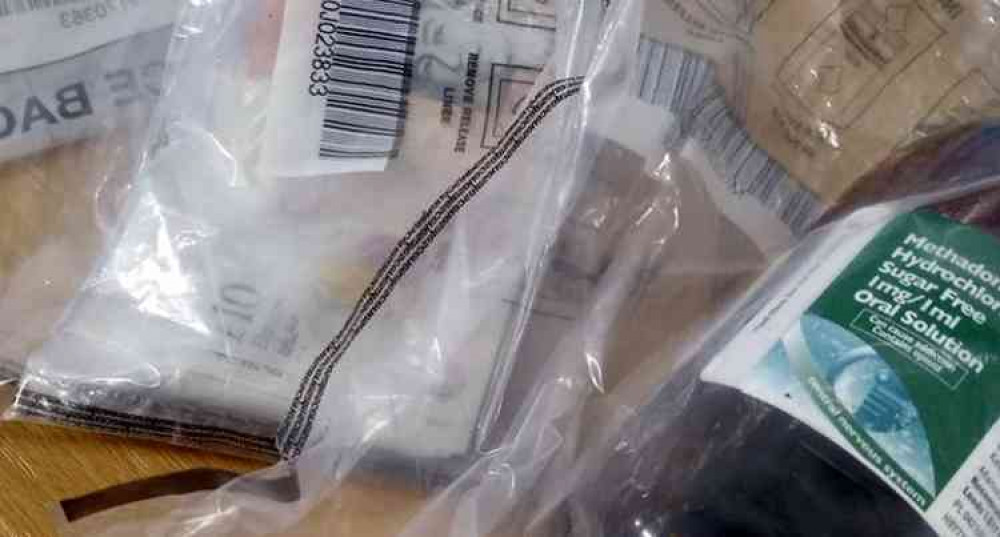 Drugs and cash were recovered from the property. Photo: Leicestershire Police