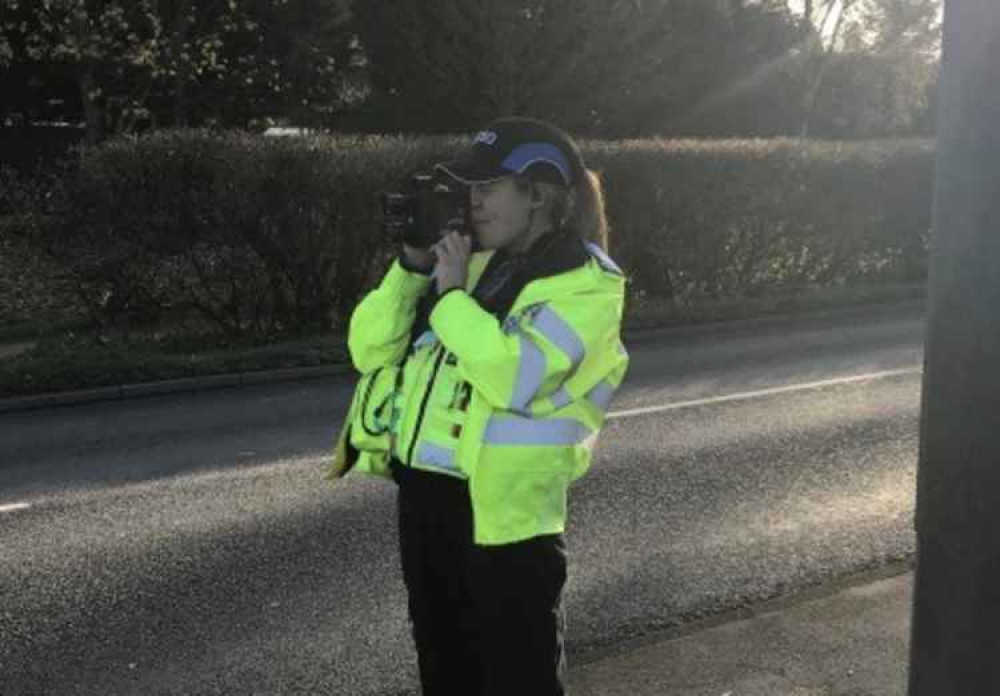 One in 10 drivers were caught speeding. Photo: Swadlincote SNT