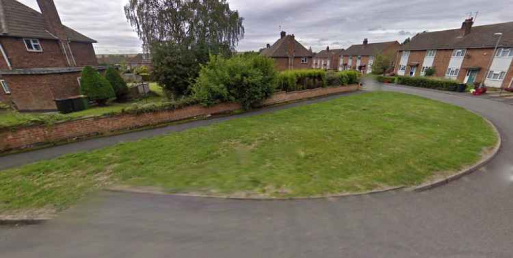 Fire crews were called out to the Dysons Close area in Measham. Photo: Instantstreetview.com