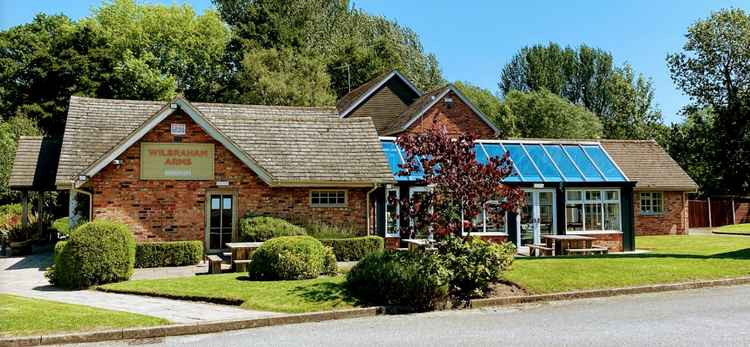 The Wilbraham Arms, on Sandbach Road North, Alsager (Image by Google)