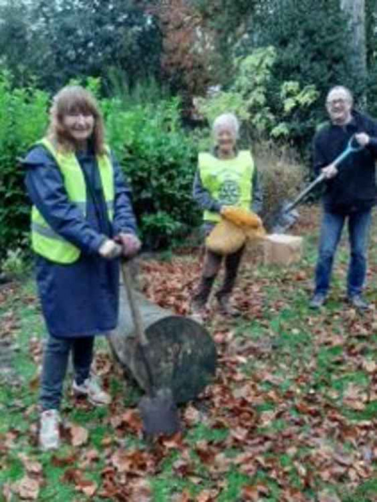 Pictured from left to right: - Lynn Spooner (President-Elect), Wendy Parker (Treasurer) and Alastair Bain (Secretary).