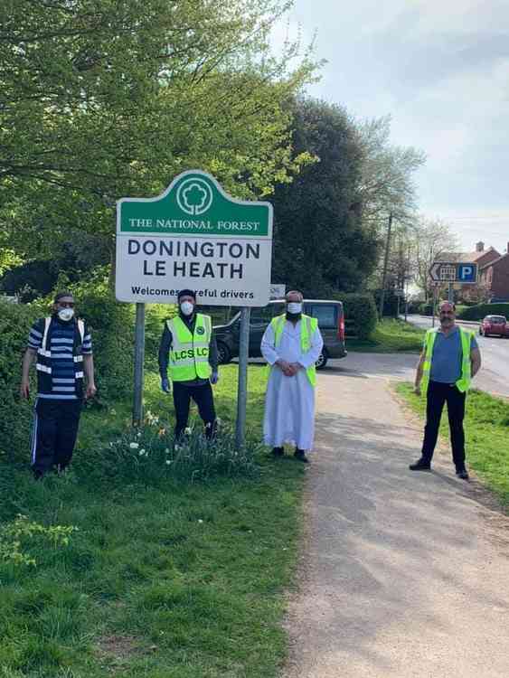 The Coalville Hub joined forces with Masjid Umar Evington Drive Mosque in Leicester to deliver meals last week