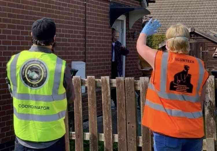 Hugglescote, Donington Le Heath and Coalville Community Response Hub has been delivering food and supplies to vulnerable people