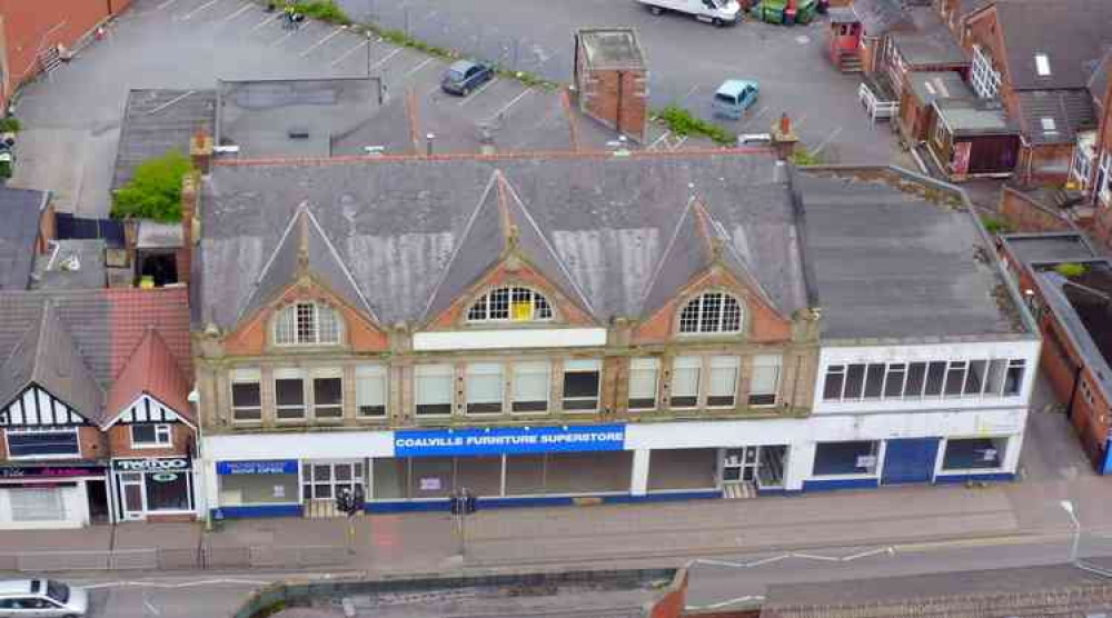 The old Co-op site in Belvoir Road