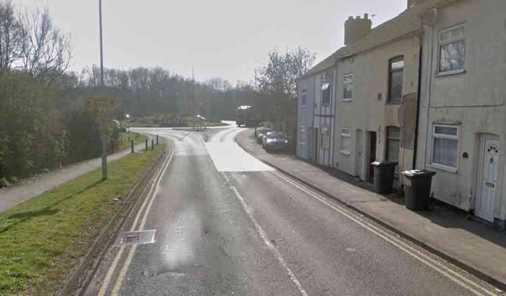 The incident happened near the junction with the A511 in Whitwick. Photo: Instantstreetview.com