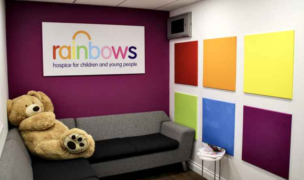 Amazon in Coalville made a donation to the Rainbow charity