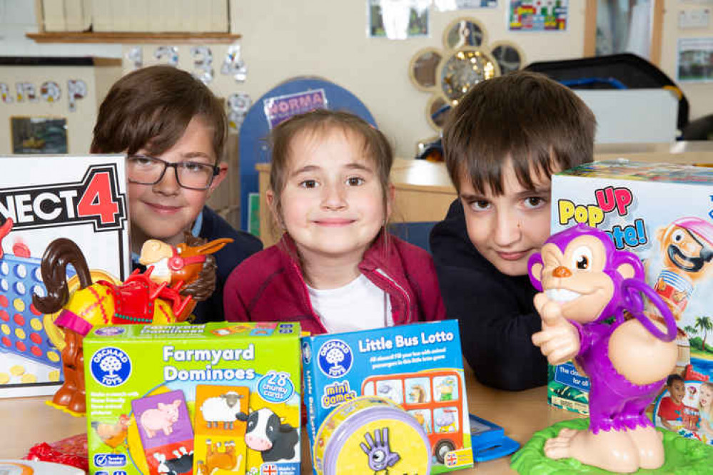 Children at the Barnardo's charity received gifts from Amazon