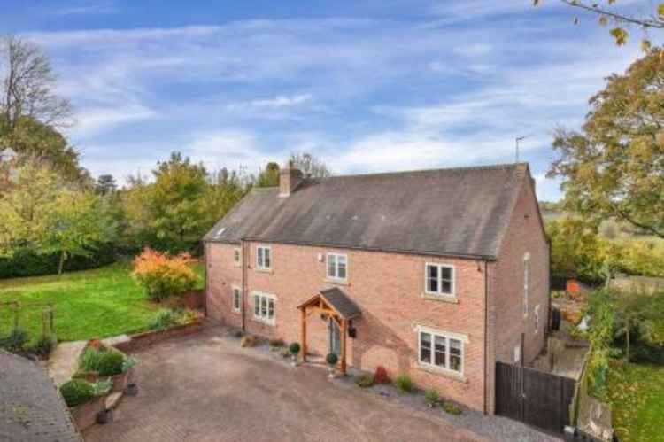 As we turned into 2021 this Swannington property was worth £875,000